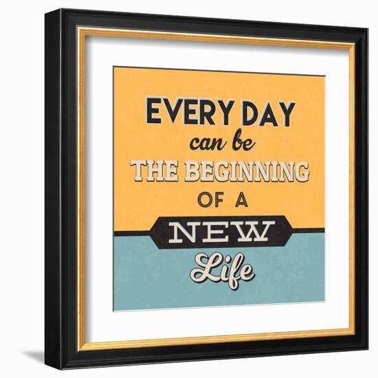 The Beginning of a New Life-Lorand Okos-Framed Art Print