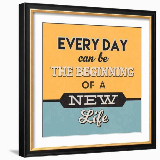 The Beginning of a New Life-Lorand Okos-Framed Art Print