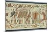 'The Beginning of the Battle of Senlac (Bayeux Tapestry)', c15th century, (1902)-Unknown-Mounted Giclee Print