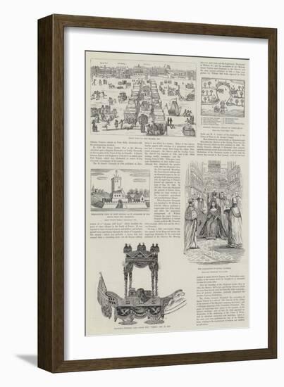 The Beginnings of Illustrated Journalism-null-Framed Giclee Print