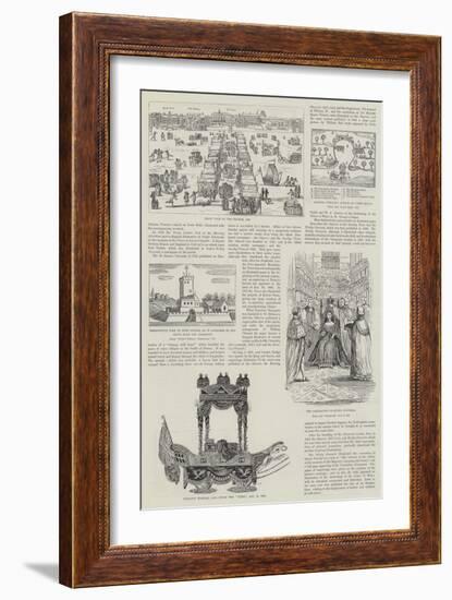 The Beginnings of Illustrated Journalism-null-Framed Giclee Print