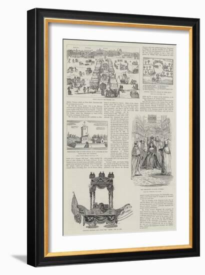 The Beginnings of Illustrated Journalism-null-Framed Giclee Print