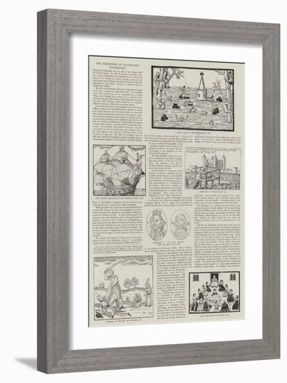 The Beginnings of Illustrated Journalism-null-Framed Giclee Print