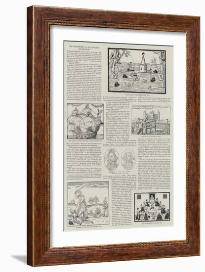 The Beginnings of Illustrated Journalism-null-Framed Giclee Print