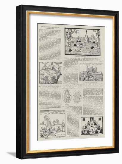 The Beginnings of Illustrated Journalism-null-Framed Giclee Print