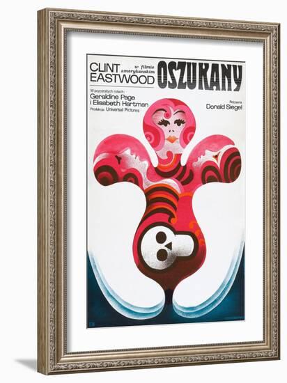 The Beguiled, Polish poster, 1971-null-Framed Premium Giclee Print