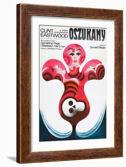 The Beguiled, Polish poster, 1971-null-Framed Premium Giclee Print