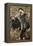 The Beguiling of Merlin-Edward Burne-Jones-Framed Stretched Canvas