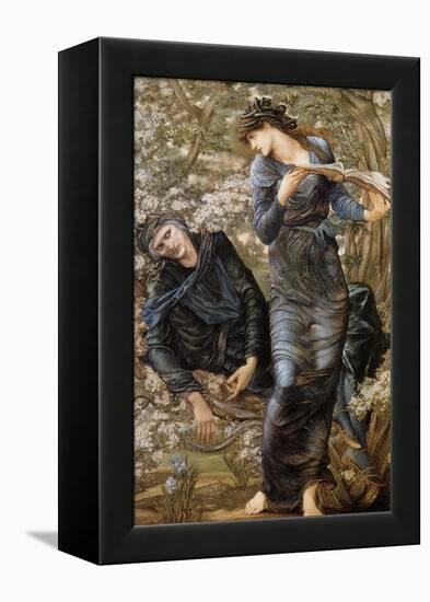 The Beguiling of Merlin-Edward Burne-Jones-Framed Stretched Canvas