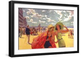 The Belgian Coast-Arthur C Michael-Framed Giclee Print