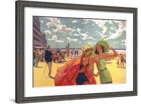 The Belgian Coast-Arthur C Michael-Framed Giclee Print