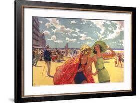 The Belgian Coast-Arthur C Michael-Framed Giclee Print