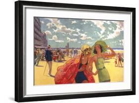 The Belgian Coast-Arthur C Michael-Framed Giclee Print