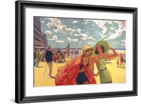 The Belgian Coast-Arthur C Michael-Framed Giclee Print