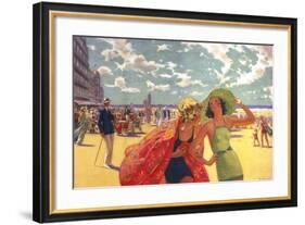 The Belgian Coast-Arthur C Michael-Framed Giclee Print