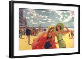 The Belgian Coast-Arthur C Michael-Framed Giclee Print