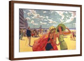 The Belgian Coast-Arthur C Michael-Framed Giclee Print
