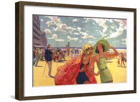 The Belgian Coast-Arthur C Michael-Framed Giclee Print