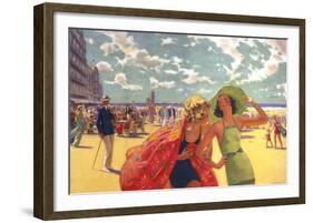 The Belgian Coast-Arthur C Michael-Framed Giclee Print