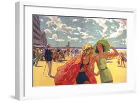 The Belgian Coast-Arthur C Michael-Framed Giclee Print