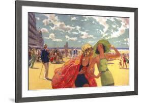 The Belgian Coast-Arthur C Michael-Framed Giclee Print