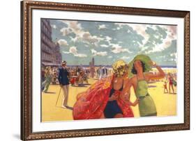The Belgian Coast-Arthur C Michael-Framed Giclee Print