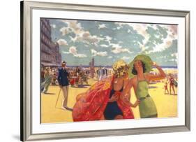 The Belgian Coast-Arthur C Michael-Framed Giclee Print