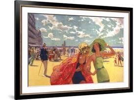 The Belgian Coast-Arthur C Michael-Framed Giclee Print