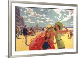 The Belgian Coast-Arthur C Michael-Framed Giclee Print