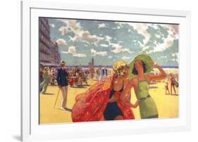 The Belgian Coast-Arthur C Michael-Framed Giclee Print