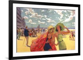 The Belgian Coast-Arthur C Michael-Framed Giclee Print