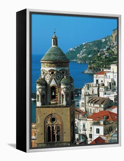 The Bell Tower of Amalfi Cathedral, 11th-17th Century, Campania, Italy-null-Framed Premier Image Canvas