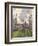 The Bell Tower of Bazincourt, 1885-Camille Pissarro-Framed Giclee Print