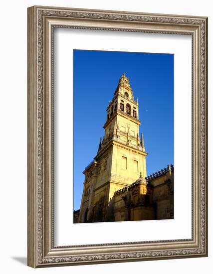 The Bell Tower of the Mezquita Cathedral, Cordoba, Andalucia, Spain-Carlo Morucchio-Framed Photographic Print