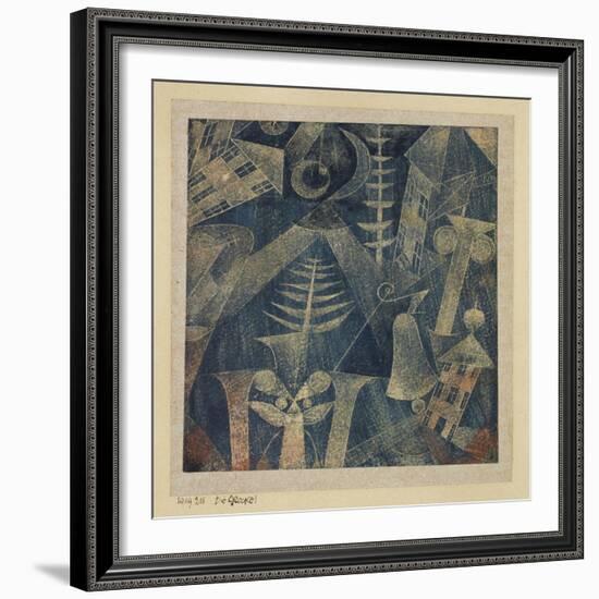 The Bell!-Paul Klee-Framed Giclee Print