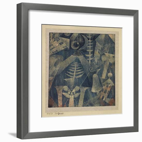 The Bell!-Paul Klee-Framed Giclee Print