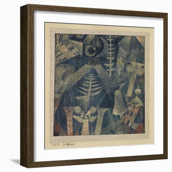 The Bell!-Paul Klee-Framed Giclee Print