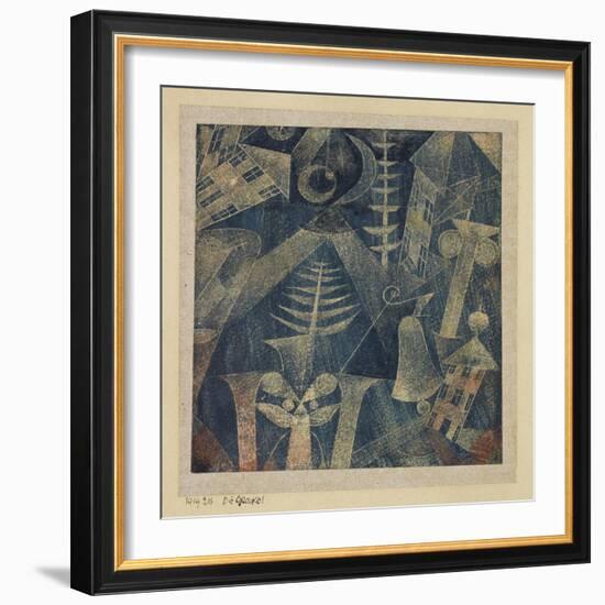 The Bell!-Paul Klee-Framed Giclee Print