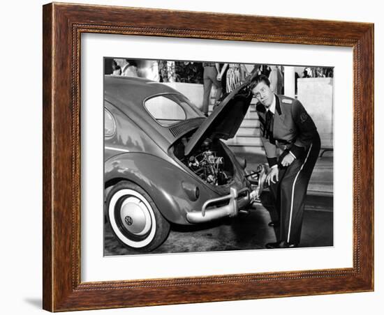 The Bellboy, Jerry Lewis, 1960-null-Framed Photo