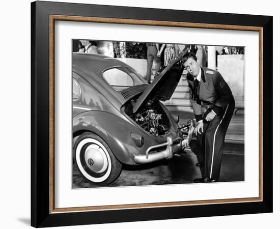 The Bellboy, Jerry Lewis, 1960-null-Framed Photo