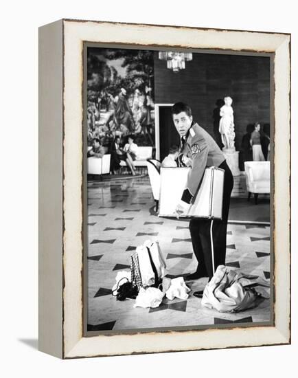 The Bellboy, Jerry Lewis, 1960-null-Framed Stretched Canvas