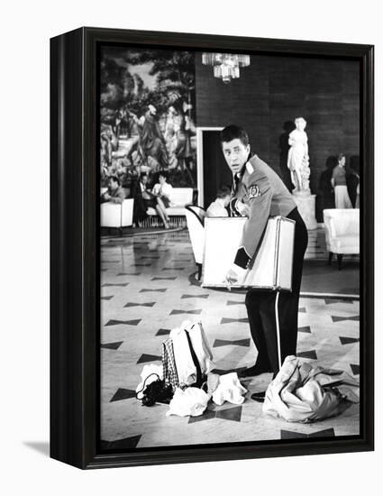 The Bellboy, Jerry Lewis, 1960-null-Framed Stretched Canvas