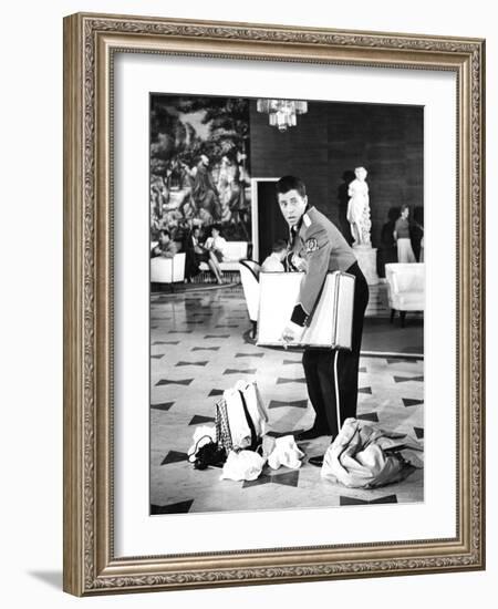 The Bellboy, Jerry Lewis, 1960-null-Framed Photo