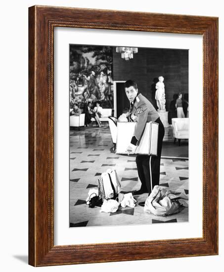 The Bellboy, Jerry Lewis, 1960-null-Framed Photo