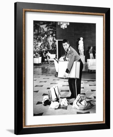 The Bellboy, Jerry Lewis, 1960-null-Framed Photo