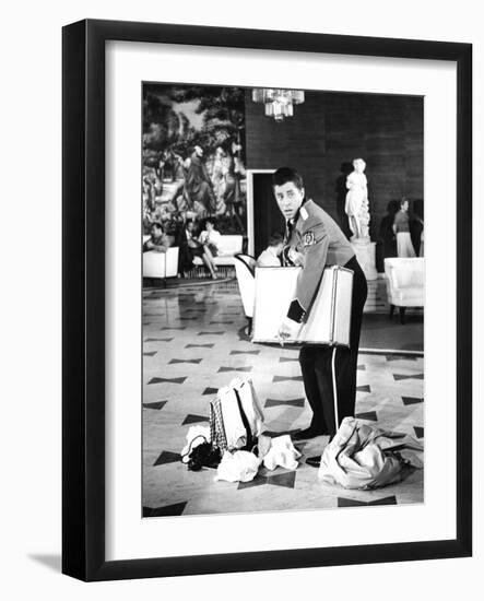 The Bellboy, Jerry Lewis, 1960-null-Framed Photo