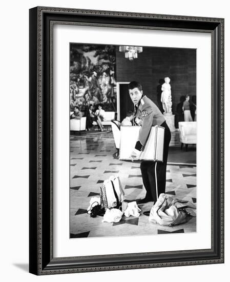 The Bellboy, Jerry Lewis, 1960-null-Framed Photo