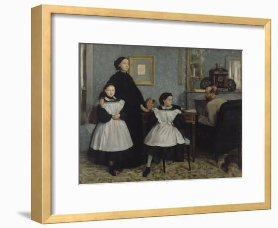 The Bellelli Family, 1858-1867-Edgar Degas-Framed Giclee Print