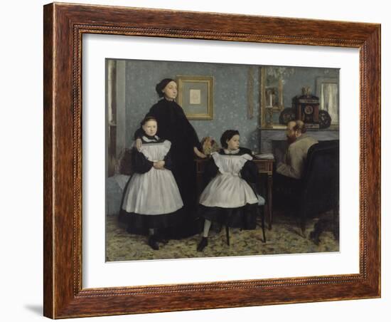 The Bellelli Family, 1858-1867-Edgar Degas-Framed Giclee Print