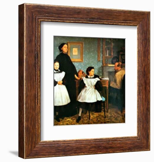 The Bellelli Family-Edgar Degas-Framed Giclee Print